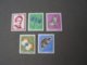 Schmeterlinge , Pro Juventute 1951  ** MNH  561-565  €  12,00 - Neufs