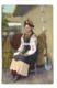 Ukraine, Russia - Peasant Woman In Traditional Costume - Old Postcard - Ukraine