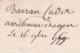 1769 - Marque Postale V.NEUVEDAGEN, Auj. Villeneuve Sur Lot, Lot Et Garonne Sur LAC Vers Bordeaux, Gironde - 1701-1800: Precursores XVIII