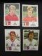 LOT 4 FIGURINES PANINI (M1914) FOOTBALL 73 - 74 (2 Vues) Belgique Anderlecht, Antwerp FC, Paul Van Himst, Louis Van Gaal - Trading Cards