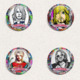 Delcampe - 175 X Rock Kurt Cobain Music Fan ART BADGE BUTTON PIN SET (1inch/25mm Diameter) - Música