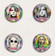 Delcampe - 175 X Rock Kurt Cobain Music Fan ART BADGE BUTTON PIN SET (1inch/25mm Diameter) - Música