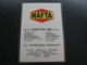 Belgium Pocket Calendar Oil Company NAFTA 1972 Plastic Rare - Small : 1971-80