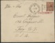 1933. N° 141 George V + Mecanic Cancellation "Deutsch-Amerik.Seepost * Bremen-New York" + Red "PAQUEBOT" (AQUITANIA) - Lettres & Documents