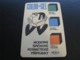 Czechoslovakia Pocket Calendar Color Gel 1976 Rare - Klein Formaat: 1971-80