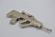 Vintage TOY GUN: ISREL MTAR - L=13.5cm - Keychain 1990s-00s - Keywords: Cap - Cork Gun - Rifle - Revolver - Pistol - Tin - Armes Neutralisées