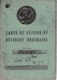 1957 - CARTE DE SÉJOUR De RÉSIDENT ORDINAIRE Pour Un LUXEMBOURGEOIS - Historische Dokumente