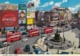 Postcard Advertising Piccadilly Circus Coca Cola Guinness Bea BMC Mini Skol VC10 Beatles Etc My Ref  B23817 - Advertising