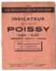 Les Indicateurs De Banlieue : Poissy  (78) Plan Rues Renseignements En 1932 Publicités Commerciales - Europe