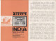 Stamped Info (Madras Postmark) 1972, Celeberation 25th Annv Of Independence, Red Fort Flag Women Agriculture Industry - Sonstige & Ohne Zuordnung