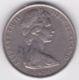New Zealand. 20 Cents 1975 Elizabeth II. Copper-Nickel. KM# 36.1 - New Zealand