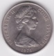 Cook Islands 20 Cents 1974  Elizabeth II. Copper-Nickel.  KM# 5 - Cook