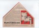 Prospectus Pub. à Pliages/ ELECTRO-LUX/Aspirateur-Cireuse/-Réfrigérateur/ Bd Malesberbes,Paris/Roger/Vers 1950 VPN254 - Altri & Non Classificati