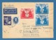 1951 HALLE TO ARGENTINA DEUTSCHE DEMOKRATISCHE REPUBLIK DDR - Storia Postale