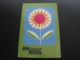 USSR Soviet Russia Pocket Calendar Flower Newspaper Rural Life 1975 - Klein Formaat: 1971-80