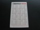 USSR Soviet Russia Pocket Calendar Carbide So Don’t Open !  1976 - Klein Formaat: 1971-80