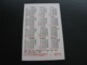 USSR Soviet Russia Pocket Calendar Stroyizdat Check Service 1974 - Small : 1971-80