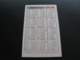 USSR Soviet Russia Pocket Calendar Stroyizdat For A High Production Culture 1976 - Small : 1971-80