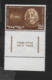 ISRAELE - 1956 - A. EINSTEIN -350p. CON TAB - NUOVO MH* (YVERT 110 - MICHEL 132) - Albert Einstein