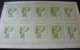 1945  C.L.N  VALLE BORMIDA _ SET 10 NEWS STAMPS OF 25 CENTS._ MINIFOGLIO  10 FRANCOBOLLI DA 25 CENT. - National Liberation Committee (CLN)