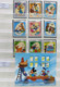 Delcampe - Collection Lot Sammlung De ~ 735 Timbres-poste ** MNH Hommage à Walt DISNEY Cartoon Dessin Animé (CV > 800 €) - Stripsverhalen