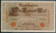 P44b Ro 45c DEU-40c  7 Chifres N°4991782N *** UNC NEUF *** Lettre  U  1000 Mark 1910 - 1000 Mark