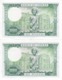 PAREJA CORRELATIVA DE 1000 PTAS DEL AÑO 1965 DE S. ISIDORO SERIE 1J CALIDAD EBC (XF) (BANKNOTE) - 1000 Pesetas