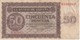 BILLETE DE BURGOS DE 50 PTAS DEL 21/11/1936 SERIE H  (BANKNOTE) - 50 Pesetas