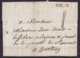 L. Datée 18 Novembre 1771 De MACON Pour Religieux De La Prévôté De St-Amand à COURTRAY - Griffe "MACON" - Port "II" - 1714-1794 (Austrian Netherlands)