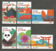 Cuba 2019 World Philatelic Exhibition China, (Panda Bear, Dragon, Flower, Pig, Ship) 6v + S/S MNH - Nuevos