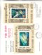 U.P.U. - Espace - Laos - Lettres Recom De 1975 ° - Oblit Vientiane PH - Fusée-satellite-avions-oiliers- Rare Sur Lettre - Asia