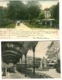 2 Postcards Karlovy Vary Karlsbad Café Freundschaftssaal + Colonnade 1904-07 - Tschechische Republik