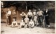 Carte Photo Originale Vélo, Bicyclette, Biclo, Biclou, Petite Reine, Cycle, Bécane & Sa Bande De Jeunes Vers 1910/20 - Cyclisme