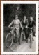 Photo Originale Vélo, Bicyclette, Biclou, Petite Reine, Cycle, Bécane & Délire De Bonnets à Pompons Vers 1950 Wurzen - Cyclisme