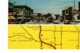 CLAIRE, Michigan, USA, Main Street & Map, 1962  Chrome Postcard - Autres & Non Classés
