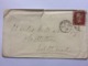 GB Victoria 1870 Cover Carnavon To Northwich Tied With Penny Plate 1d Red Plate 110 - Lettres & Documents