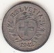 SUISSE. 1 RAPPEN 1942 B. ZINC - 1 Centime / Rappen