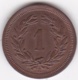 SUISSE. 1 RAPPEN 1899 B. BRONZE .SUP /XF - Autres & Non Classés