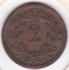 SUISSE. 2 RAPPEN 1886 B. BRONZE - Autres & Non Classés