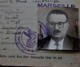 1954 CARTE IDENTITÉ PROFESSIONNELLE à L'USAGE DES VOYAGEURS REPRÉSENTANTS DE COMMERCE TIMBRE FISCAL 85fx2 PRÉFECTURE BDR - Documenti Storici