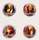 Delcampe - 105 X Bonnie Raitt Music Fan ART BADGE BUTTON PIN SET 4-6 (1inch/25mm Diameter) - Music