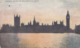 LONDON, Houses Of Parlament By Night, Gel.1920, Transportspuren - Sonstige & Ohne Zuordnung