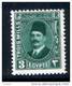 EGYPT / 1927 / KING FAUD I / MH / VF . - Neufs