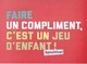 Carte Publicité De La Poste -  "compliments" - Inutile D'affranchir - Dépliants De La Poste