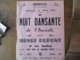 MAROILLES DIMANCHE 18 MARS 1962 NUIT DANSANTE DE L'AMICALE AVEC HENRI DUPONT ET SES BARBUS SON TRIO DE GUITTARS'TWIST - Programmes