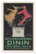 Léon D'Ylen, Publicité " Accumulateurs DININ"  Dos Sale,  Et 3 Mini "boursouflures" Voir Scan 2. Joint Autre DININ TTTB - Otros & Sin Clasificación