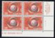 Suisse - 1965 - N° YT 756/57 - Centenaire De L'UIT - Blocs De Quatre - Unused Stamps