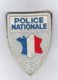 Insigne Tissu Police Nationale (obsolète) Avec Son Support Scratch - Politie & Rijkswacht