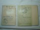 Greece Passport Reisepass Passeport 1946 With Many Interesting Revenues And Ink Stamps - Documenti Storici