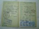 Delcampe - Greece Passport Reisepass Passeport 1946 With Many Interesting Revenues And Ink Stamps - Documenti Storici